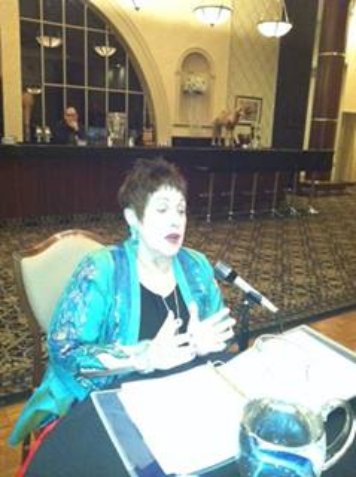 Phyllis Chesler, reading in Rockville Center