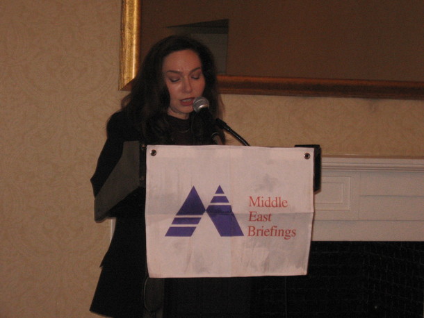 Marilyn Stern, board member of the Forum and a member of the Jewish Institute for National Security Affairs.