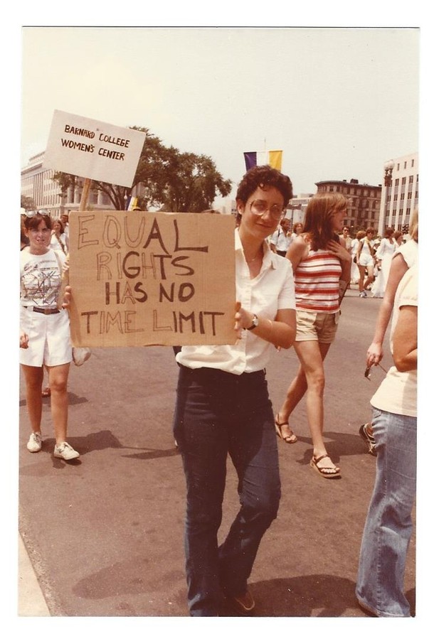 Equal Rights Has No Time Limit<br><br>March on Washington for Equal Rights: 1978<br>I did not take this photo but I may have been there…sometimes all the marches and campaigns blur into one long forty year trek through the desert.