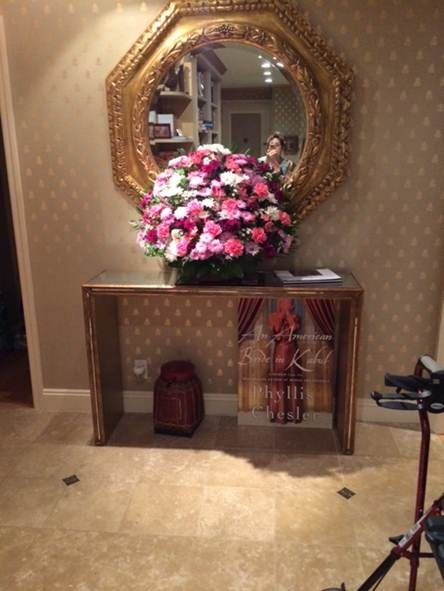 We are almost ready to usher in The New Year...the table is set, flowers are everywhere, the food is almost ready--it already smells good enough to eat! We begin early because the grandchildren are still small. Have a blessed New Year.