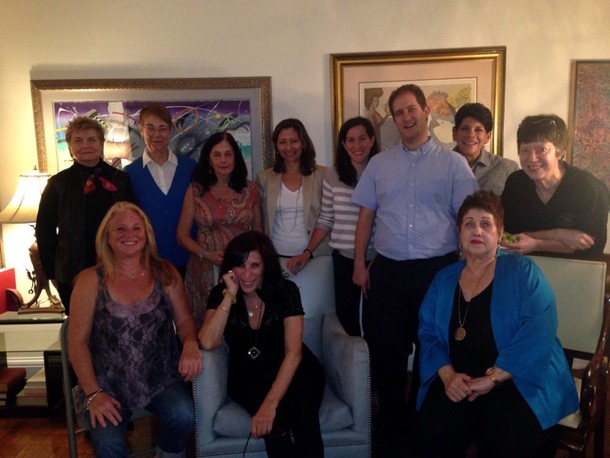 And in the same weekend, gratitude for family continued at Merle Hoffman’s home, where we celebrated the birthday of a much-loved thirteen-year-old.