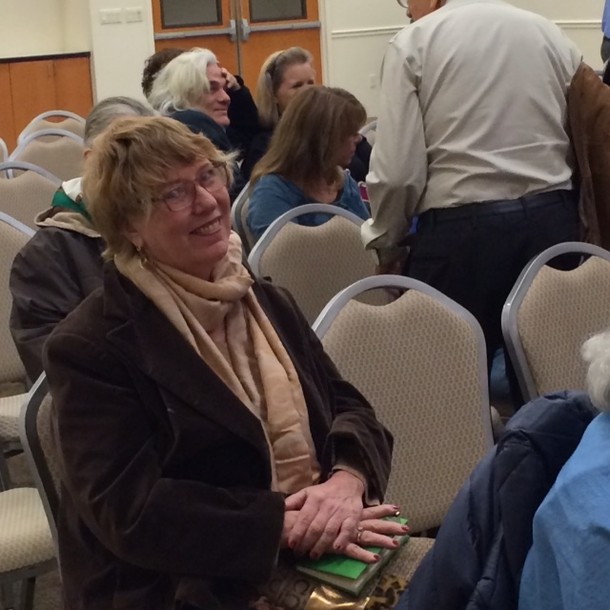 Former student, Linda Fitzpatrick.