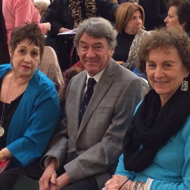 Me, Dr. Robert Brannon, Phyllis Frank.