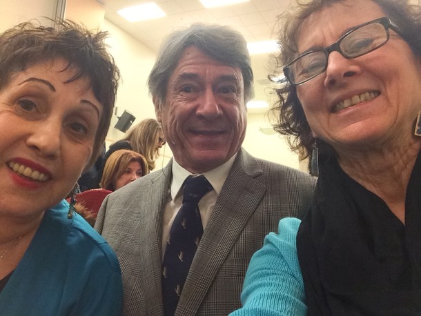 Me, Dr. Robert Brannon, Phyllis Frank.
