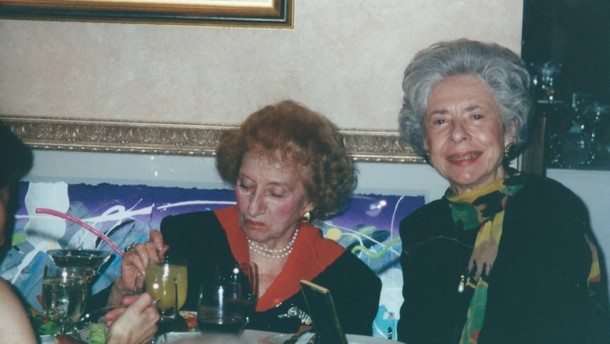 Ruth Gruber and Carolyn French. Carolyn French was Phyllis’ agent at the Fifi Oscard Agency.