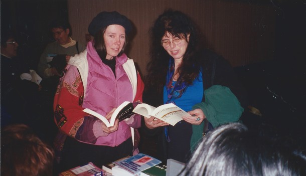 Dr. Chesler gave a lecture and a series of workshops on Women and Madness in Ashland, Oregon in the spring of 1999. The women were wonderful—“they were Wiccans, atheists, “back to the land-ers,” made pottery, worked in shelters for battered women….”