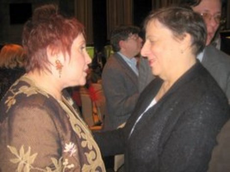 Dr. Chesler and Blu Greenberg .