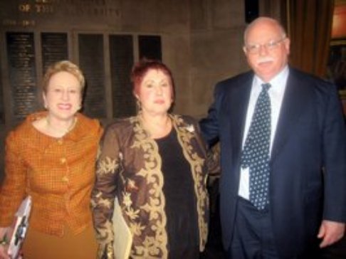 Dr. Adena Berkowitz, Dr. Chesler, and Michael Steinhardt.
