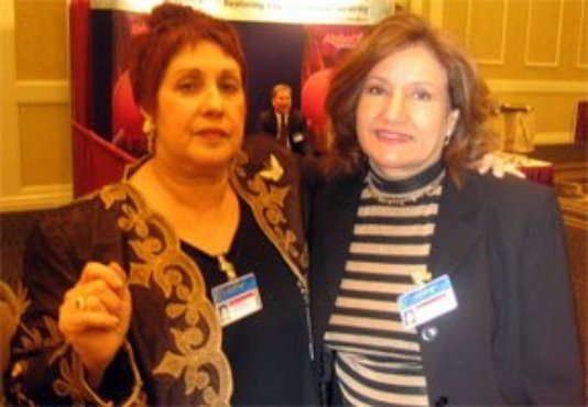 Phyllis Chesler with Nonie Darwish.