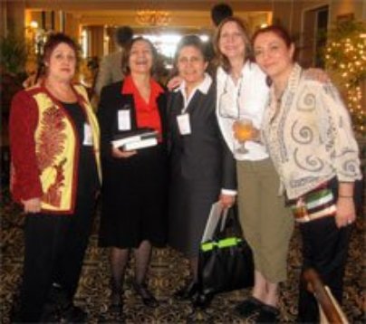 Phyllis, Manda, Wafa, Christina, and Banafsheh.