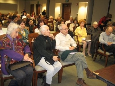 Some audience members at the UCLA Lecture.